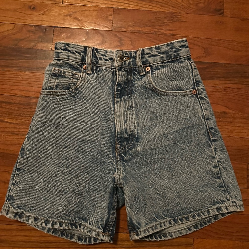 Zara Blue Jean Shorts